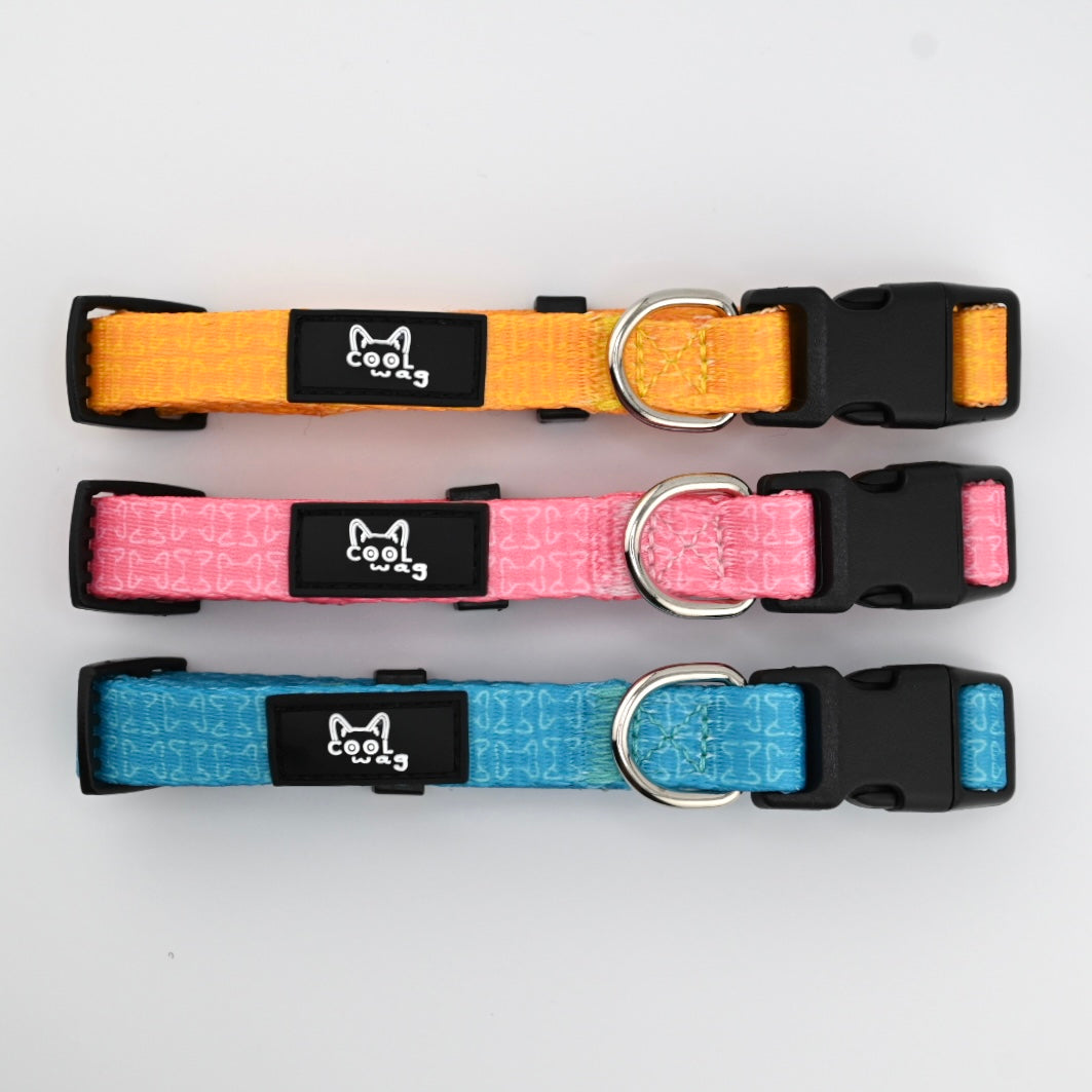 Cool Palette – Adjustable Dog Collar in 3 Colors | Cool Wag