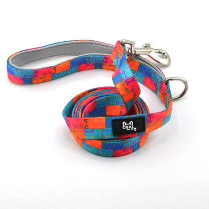 Cool Wag Leash – Colorful Printed Dog Leash, 5 ft