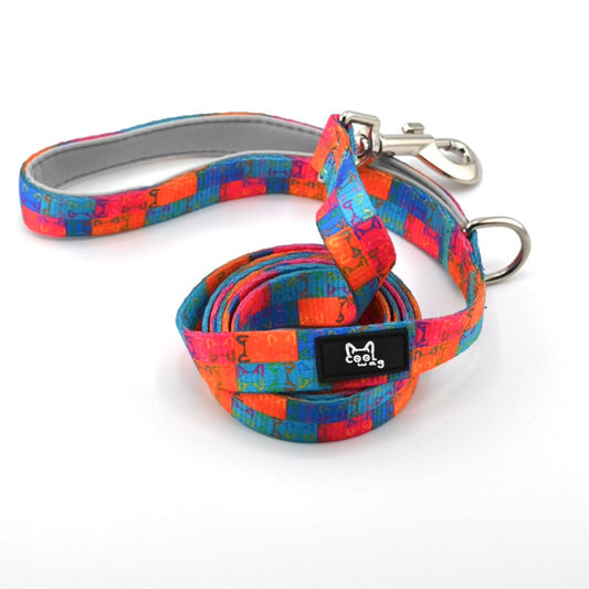 Cool Wag Leash – Colorful Printed Dog Leash, 5 ft