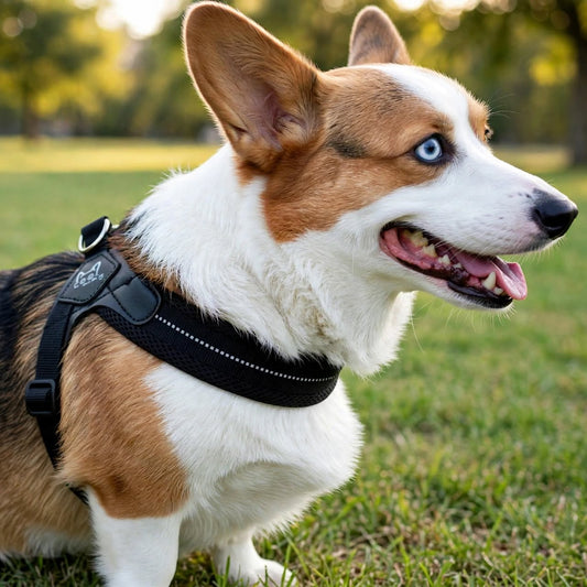 The Everyday Harness – Breathable Air Mesh, Black | Cool Wag